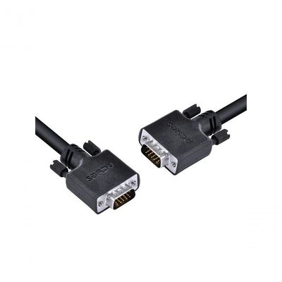Cabo De Vídeo Vga 3+6 15 Pinos Macho Para Vga 3+6 15 Pinos Macho 28awg Puro Cobre 30 Metros - Pvm36-30