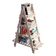 Estante Para Livros Piramide Escada Articulada Versátil