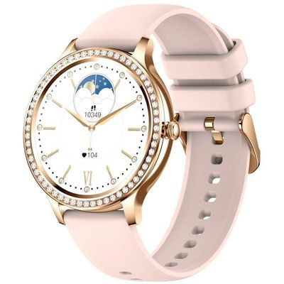 Relógio Smartwatch Feminino Foxbox 1841 à Prova D'água Roxo Chamada Bluetooth