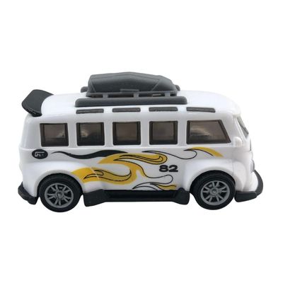 Mini Carrinho Pull Back Garagem S.A. Turbo Aventura - Branco