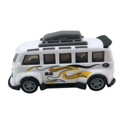 Mini Carrinho Pull Back Garagem S.A. Turbo Aventura - Branco