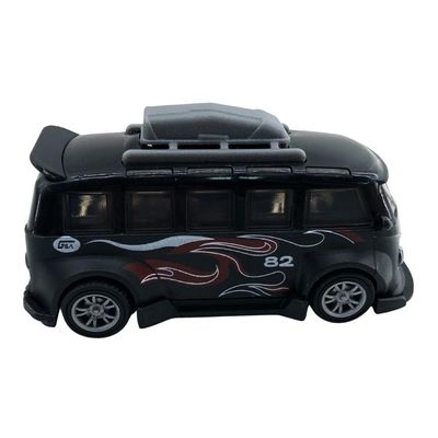 Mini Carrinho Pull Back Garagem S.A. Turbo Aventura - Amarelo