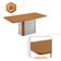 Conjunto Mesa De Jantar Isadora Tampo Mdf 6 Cadeiras Isadora Moderna Veludo Creme Naturale