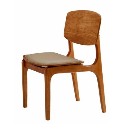 Conjunto Com 2 Cadeiras Malta Gold Moderna Mobília Veludo Bege Cinamomo Imbuia