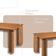 Mesa De Jantar Nala 220cm Madeira Tampo Laminado 8 Cadeira Nala Star Caramelo Imbuia Natural