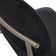 Conjunto Com 2 Cadeiras Metal Marchezine Moderna Mobilia Linho Preto Prata