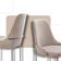 Conjunto Com 2 Cadeiras Metal Vicenza Moderna Mobilia Brisa Prata