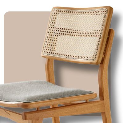 Conjunto Com 2 Banquetas Eva Premium Luna Imbuia Natural