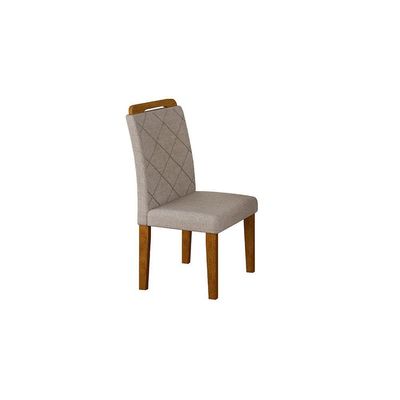 Conjunto Com 6 Cadeiras Para Sala De Jantar Melissa Rufato Imbuia Turim 07