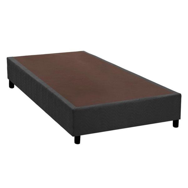 Cama Box Base Solteiro Universal Suede Gray (96X203X20) Costa Rica Cama Box Base Solteiro Universal Suede Gray (96X203X20) Costa Rica