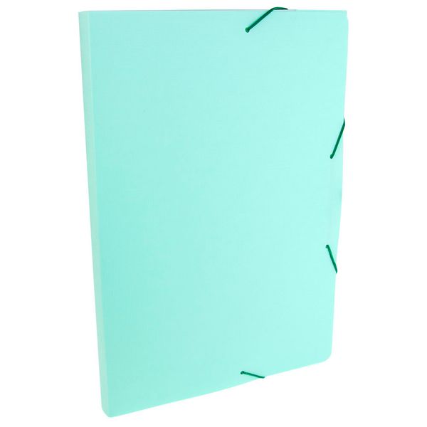 Pasta Aba Elástico Dello Serena Lombo 2cm Verde 33,5x23,5cm Pasta Aba Elástico Dello Serena Lombo 2cm Verde 33,5x23,5cm