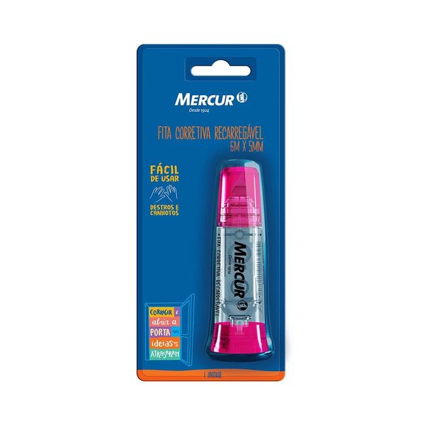 Fita Corretiva Mercur Design Rosa 6m