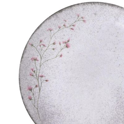 Conjunto 4 Pratos Fundos 21cm Porcelana Floralis Tramontina