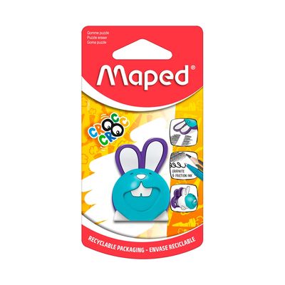 Borracha Croc Croc Coelho Sortido Maped