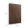 Guarda-Roupa Solteiro Majestic 4 Portas 4 Gavetas Capuccino