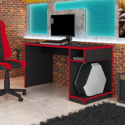 Mesa para Computador Notebook Gamer X Fit Mobel