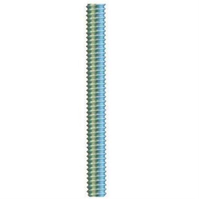 Barra Roscada De Ferro Ma M - 4mm X 1 Metro Zincado Barra Roscada Ferro Ma M- 4x1mt Zincada