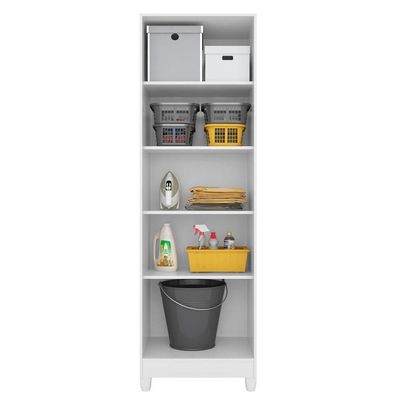 Armario Multiuso New Iris 2 Portas 181x55 Cm Branco