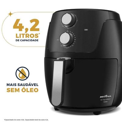 Air Fryer Fritadeira BFR37 1500W Britânia 4,2L 110V