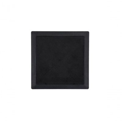 Arandela Fiamon Quadrada 6 Coaxial 50rms 8r - Preta