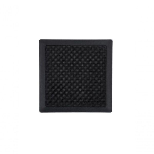 Arandela Fiamon Quadrada 6 Coaxial 50rms 8r - Preta