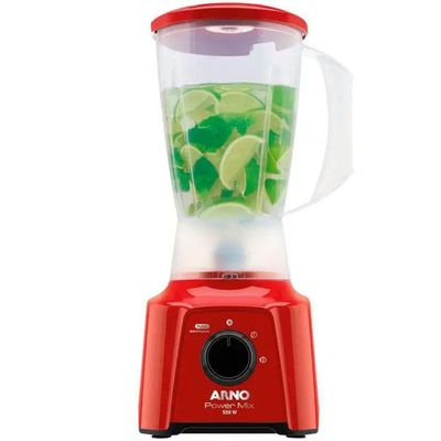 Liquidificador Arno Power Mix 550W 2vel - Lq11 Vermelho 110V