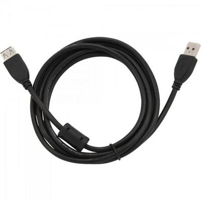 Cabo Extensor Usb 2.0 A Macho X A Femea 5 Metros Preto Generico