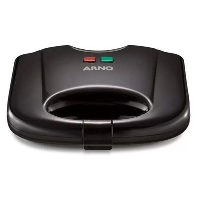 Sanduicheira Arno Compacta Antiaderente 700w - Sacb Preto 220V