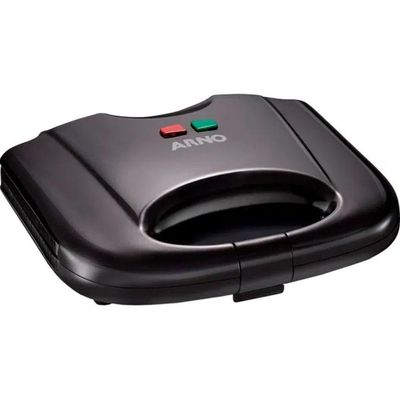 Sanduicheira Arno Compacta Antiaderente 700w - Sacb Preto 220V