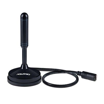 Antena Digital Com Cabo 1,5m Vhf-uhf-fm-hdtv Dtv-100 Aquario