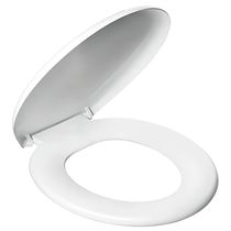 Assento Sanitário Plástico Almofadado Clássico Branco - Pr1063-2 - Pincéis Atlas