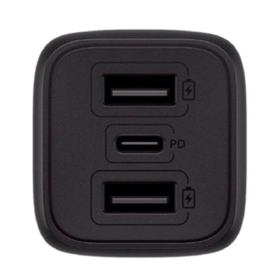 Carregador Usb Ec 12 Power 32w Gan Intelbras - 4820192 Preto Bivolt