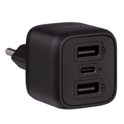 Carregador Usb Ec 12 Power 32w Gan Intelbras - 4820192 Preto Bivolt