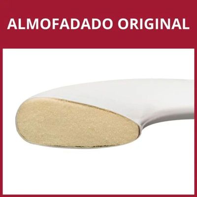 Assento Sanitário Almofadado Slim Branco - Taj-as*br1 - Astra Assento Almofadado Slim Branco - Taj-as*br1 - Astra