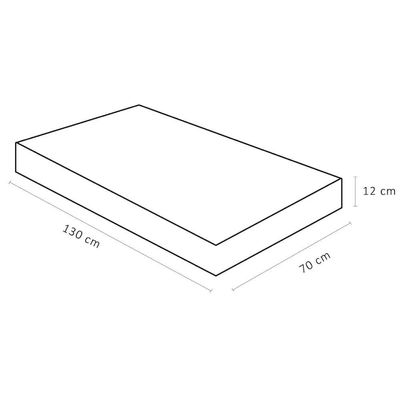 Colchão De Espuma Baby Light D18 70x130x12cm - 1041525441 - Ortobom Colchao Baby Light D18 70x130x12