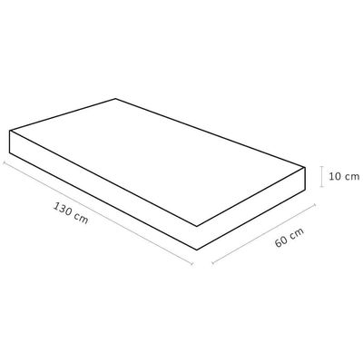 Colchão De Espuma Baby Physical 60x130x10cm - 1040419751 - Ortobom Colchao Baby Physical 60x130x10