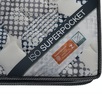 Colchão Misto Iso Superpocket 88x188x25cm - 1040406535 - Ortobom Colchao Misto Iso Superpocket 88x188x25