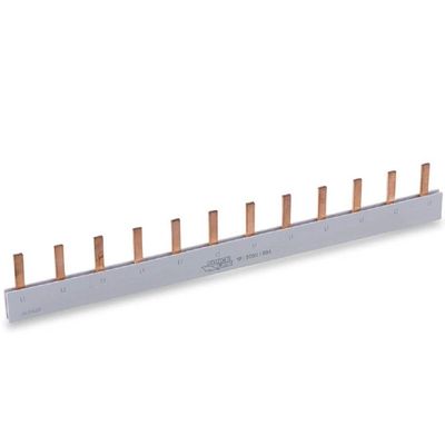 Barramento Monofásico 12 Polos 80 Amperes 215mm - 600400003 - Forceline