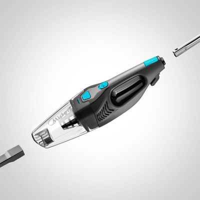 Aspirador De Pó Vertical Midea 2 Em 1 Preto E Azul VVA21P2 220V