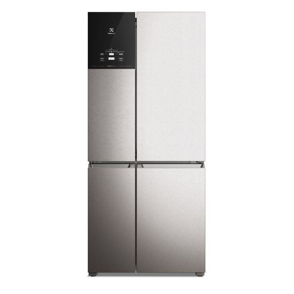 Geladeira Electrolux Frost Free 581L Experience com FlexiSpace 4 Portas Cor Inox Look (IQ8S) 127V