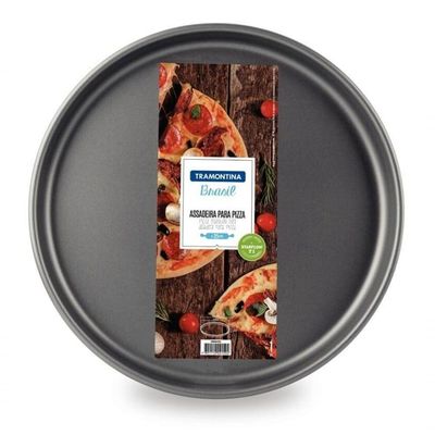 Assadeira Pizza Tramontina Starflon Max 30cm 1,8l Grafite