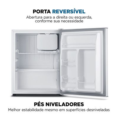 Frigobar Mondial 73 Litros Porta Reversível Branco FGB-01-W80 127v