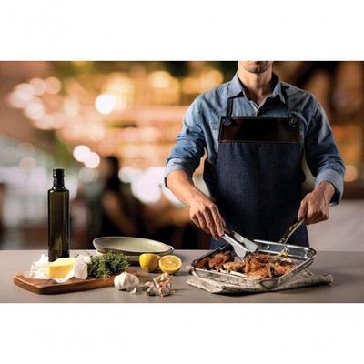 Bistequeira Tramontina Grano 28cm Em Inox