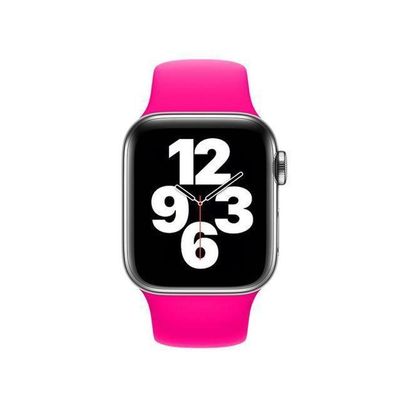Pulseira Rosa Pink Para Watch, Iwo, W26 - Ml 42Mm