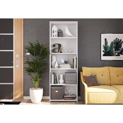 Estante Escritório C\Prateleiras Multimóveis Cr25245 Branco