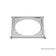 Porta Grelha Quadrado 10Cm Aco Inox Blister