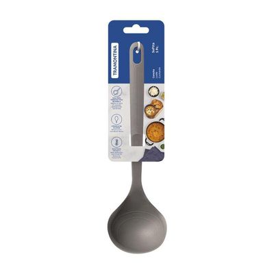 Concha Tramontina Softta Cinza De Silicone