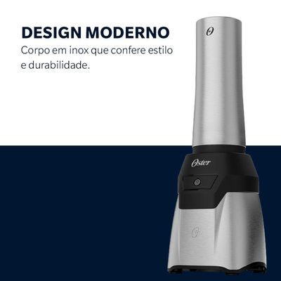Blender Power Inox Oster Com 2 Jarras To Go 110V