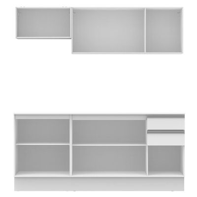 Cozinha Compacta MDF Smart Modulada Madesa