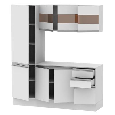 Cozinha Compacta Smart Modulada 170 cm Madesa